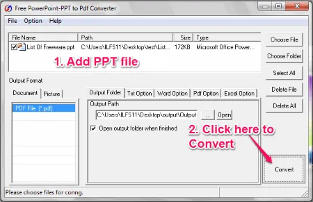 9 Best Free Software To Convert PowerPoint To PDF