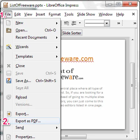 9 Best Free Software To Convert PowerPoint To PDF