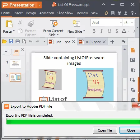 9 Best Free Software To Convert PowerPoint To PDF