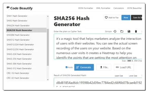 codebeautify.org