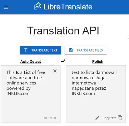Libre Translate