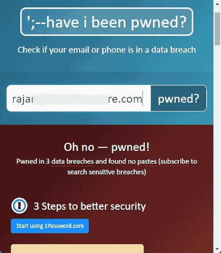 haveibeenpwned.com