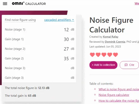 8 Best Free Online Noise Figure Calculator Websites
