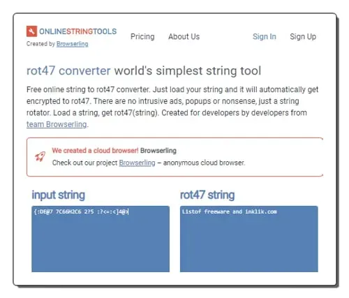 onlinestringtools.com