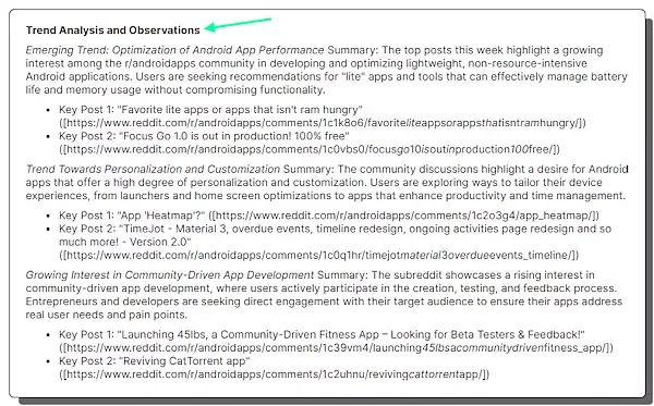 Analyze a Subreddit for Trends, Ideas, Insights, and more