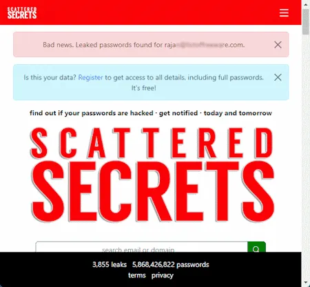 scatteredsecrets.com